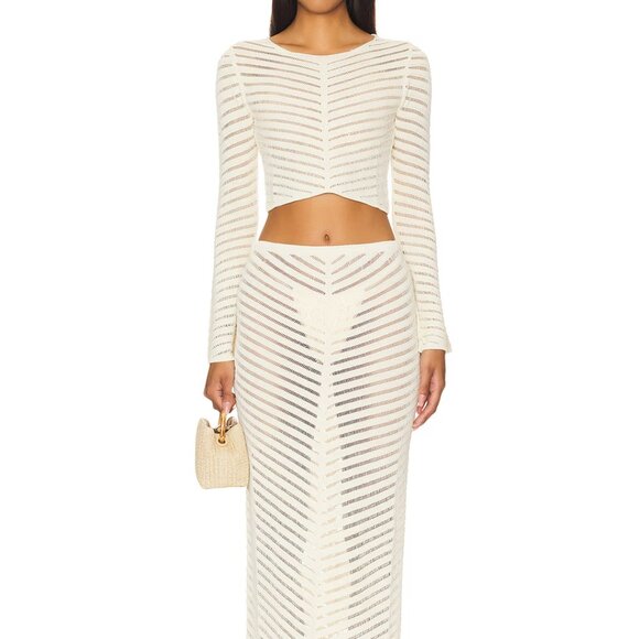 DEVON WINDSOR Dresses & Skirts - DEVON WINDSOR Raya Top Color Butter ReV